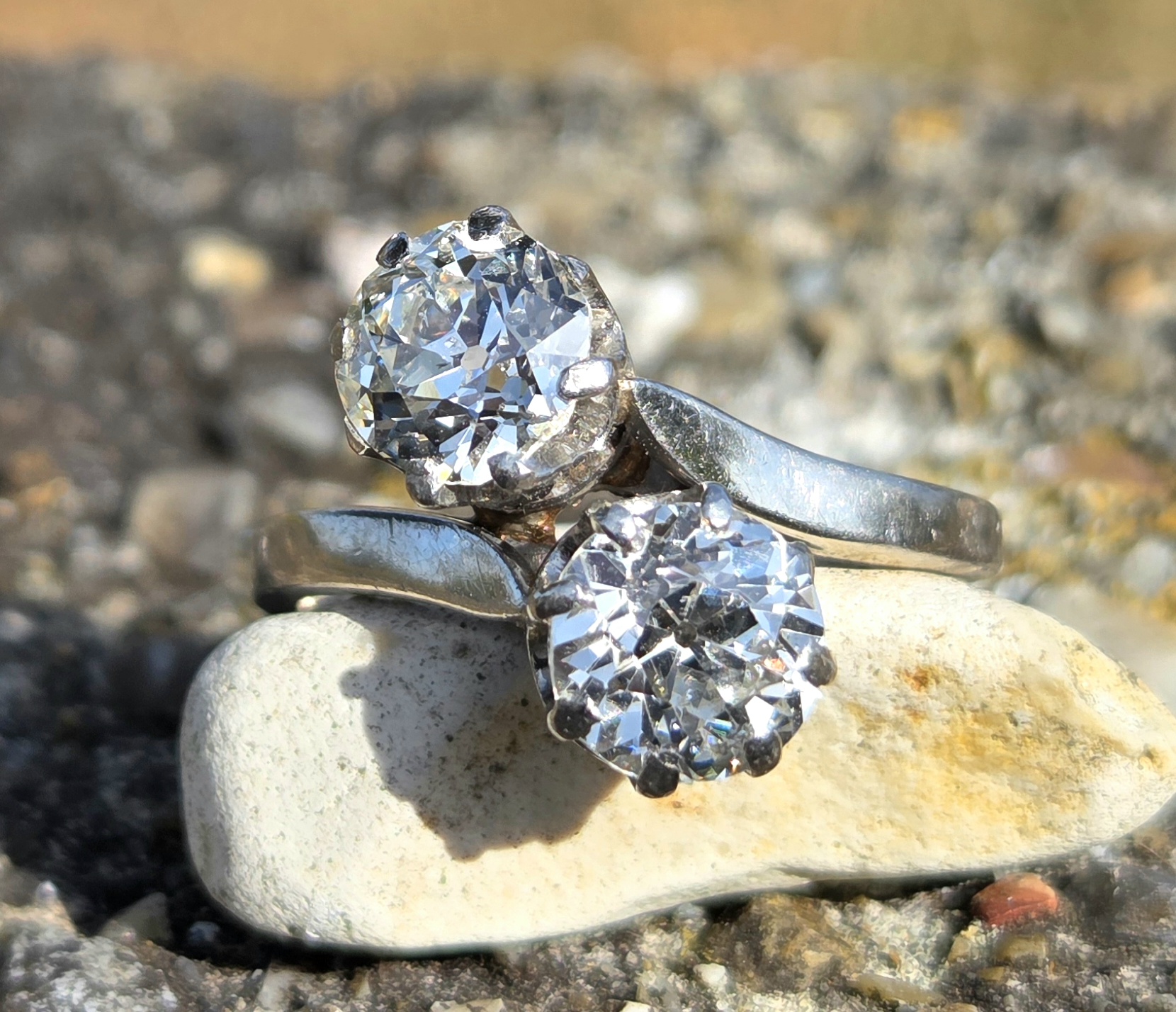 A very special Diamond Toi et Moi.