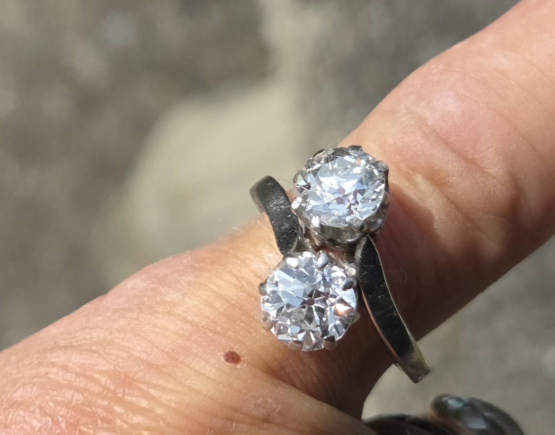 A very special Diamond Toi et Moi. - Image 3