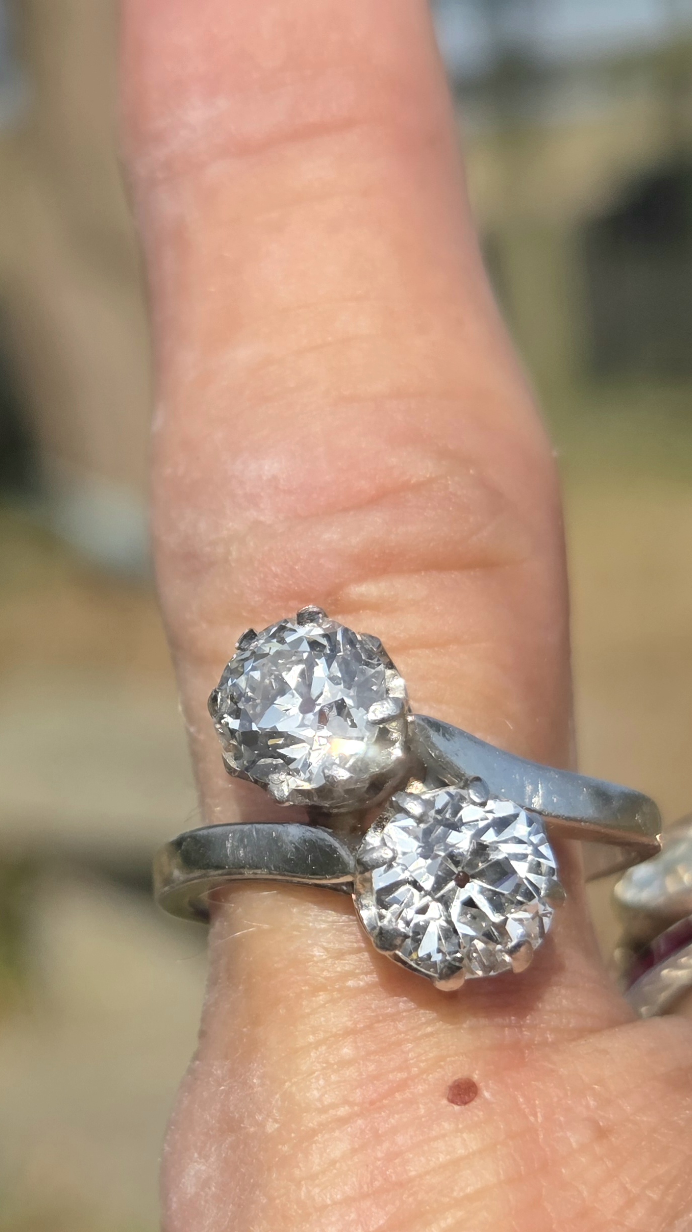 A very special Diamond Toi et Moi. - Image 5