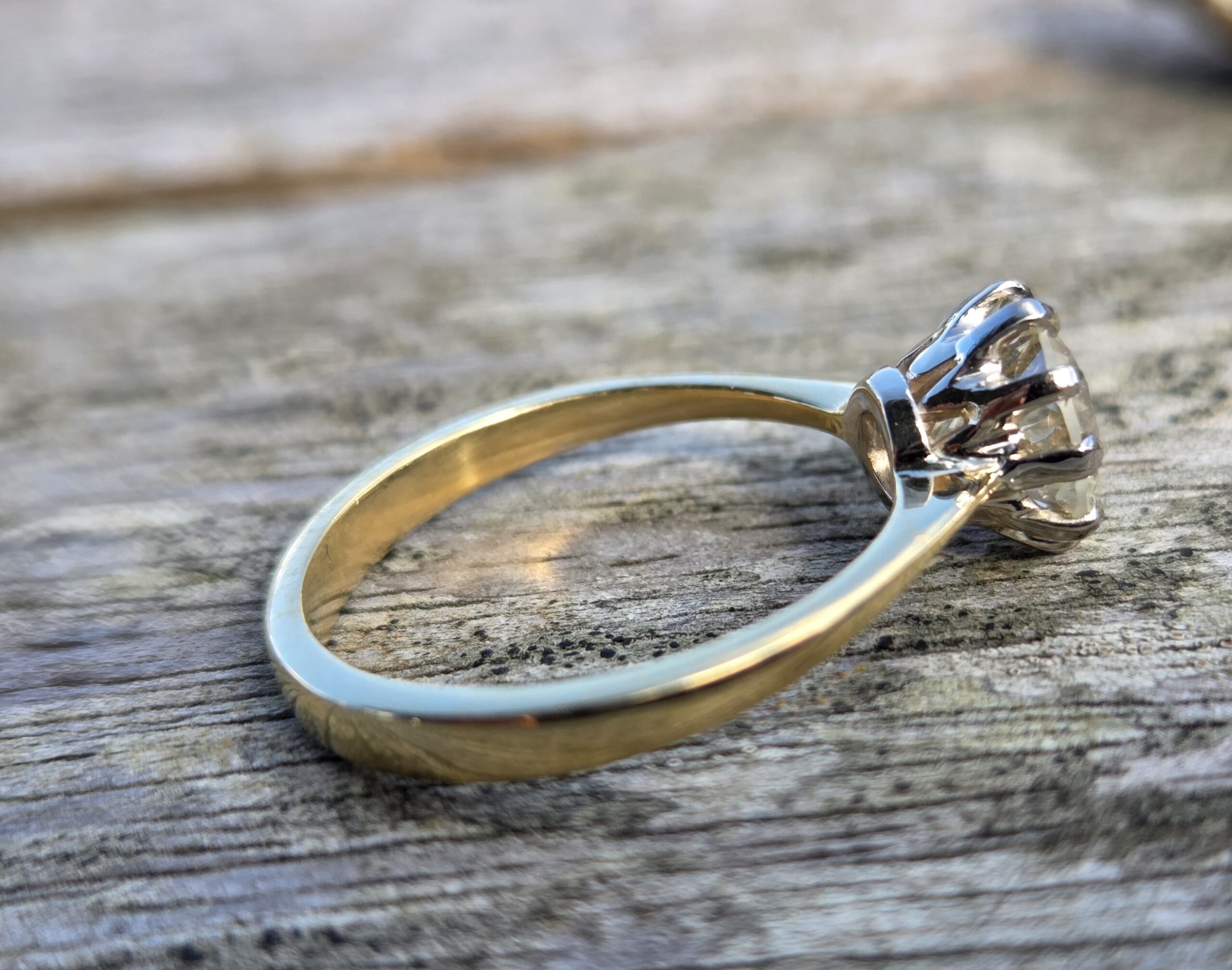 A beautiful 2.05ct Old European cut solitaire. - Image 7