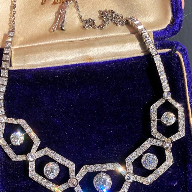 Art Deco at its finest! Just look at the necklace!